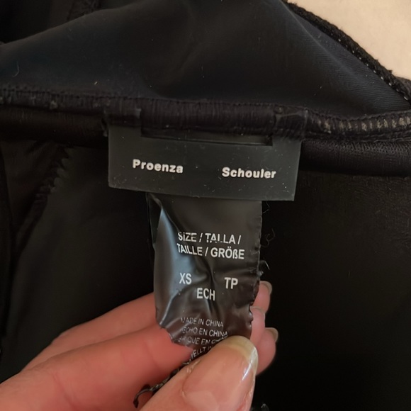 Proenza Schouler black molded cutout swimsuit in XS - Picture 3 of 3